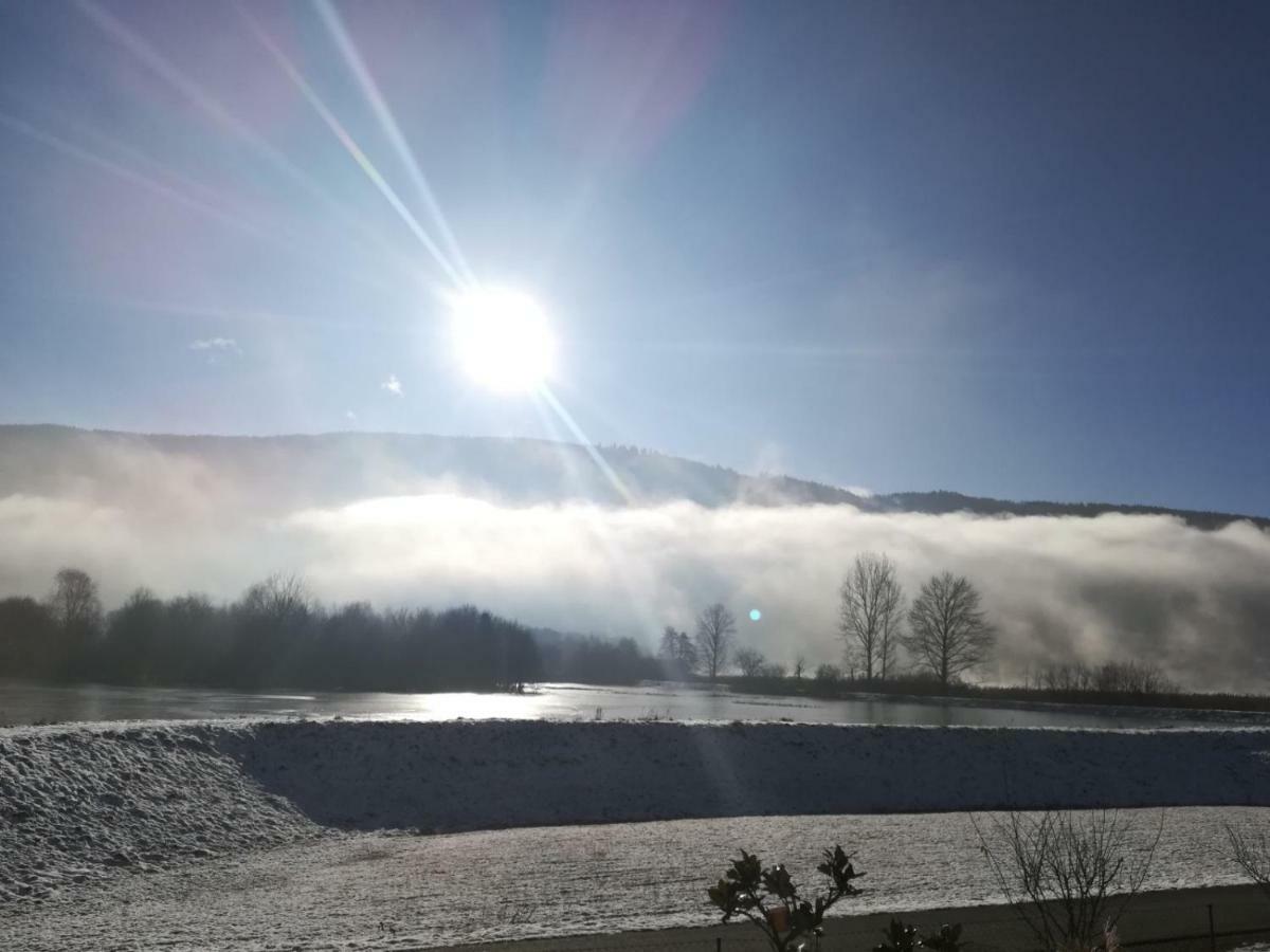 Ferienwohnung Resi Mit Traumhaftem Seepanorama Steindorf am Ossiacher See Exteriér fotografie