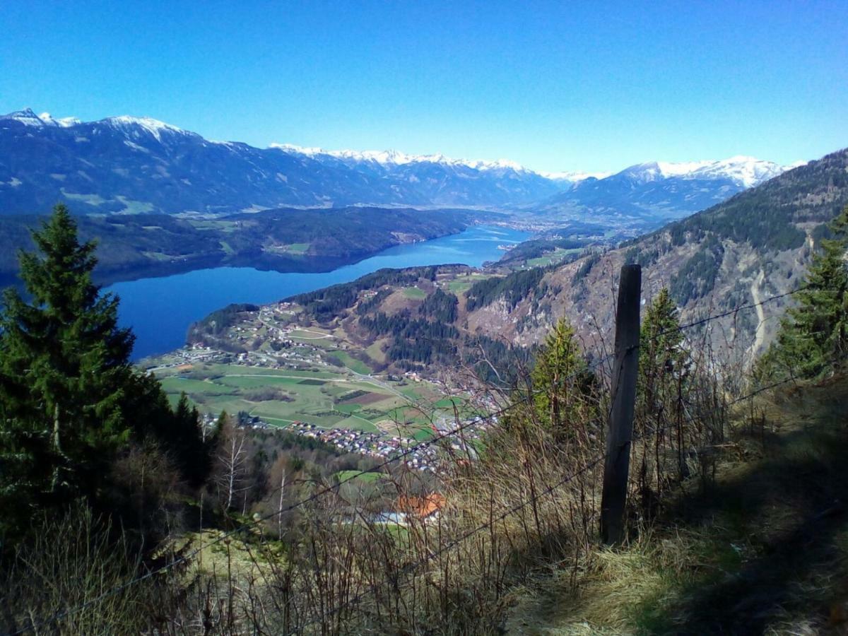 Ferienwohnung Resi Mit Traumhaftem Seepanorama Steindorf am Ossiacher See Exteriér fotografie